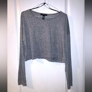 Forever 21 Cropped Long Sleeve